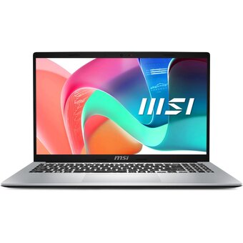 Ноутбук MSI Modern 15 F13MG 9S7-15S122-622 Core i5-1334U 15.6" FHD(1920*1080),IPS DDR4 16GB(8GB*2),1TB SSD, backlight White, Urban Silver 