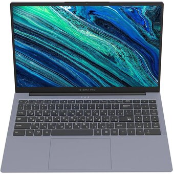  Ноутбук Digma Pro Cursus DN15R5-ADXW10 Ryzen 5 3500U 16Gb SSD512Gb AMD Radeon Graphics 15.6" IPS FHD (1920x1080) Windows 11 Pro grey WiFi BT Cam 
