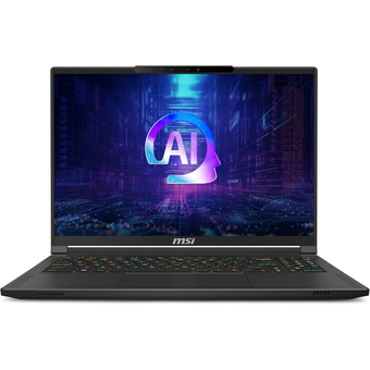  Ноутбук MSI Stealth A16 AI+ A3XVFG-283RU (9S7-15FK15-283) AMD Ryzen AI 9 365/32Gb/SSD1Tb/RTX 4060 8Gb/16"/IPS/QHD+/240Hz/Win11/Core Black 