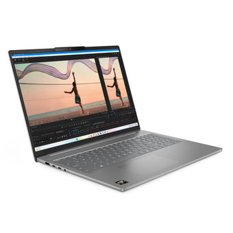  Ноутбук Lenovo IdeaPad Slim 5 16AKP10 (83HY000RRK) 16"(2880x1800 OLED)/AMD Ryzen AI 7 350(2Ghz)/16384Mb/512PCISSDGb/noDVD/Int:AMD Radeon 860M/Cam/BT 