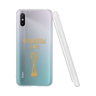  Силиконовый чехол Mcover для Redmi 9A (Редми 9А), с принтом Краснодар Чемпион 