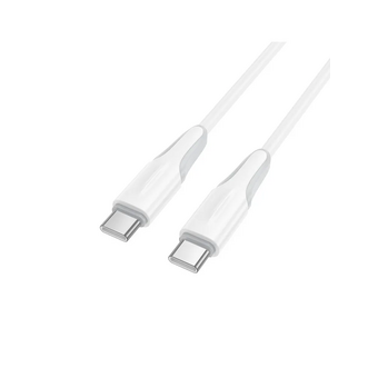  Дата-кабель BOROFONE BX119 New 60W (C to C) белый 