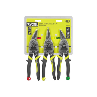  Набор ножниц по металлу Ryobi RHAS3PC (5132006054) 