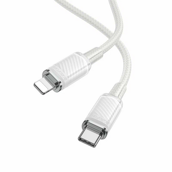  Дата-кабель BOROFONE BU56 Succeed PD iP белый 