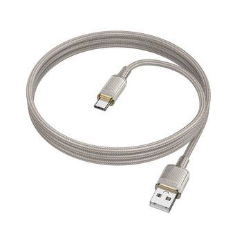  Дата-кабель BOROFONE BU56 Succeed Type-C белый 