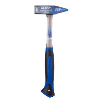  Молоток слесарный OASIS Pro 103010601003 цельнокованый с обрезиненной рукояткой 800 г 