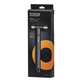  Молоток Deli Home Series Black HT7008 250 гр, рукоятка из пластика 
