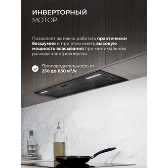  Вытяжка Lex Hyper 900 Inverter BBL черный 