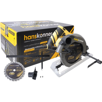  Пила циркулярная Hanskonner HCS50190 1800Вт 