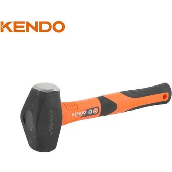 Кувалда KENDO 25323 с фиберглассовой рукояткой 1800 гр 