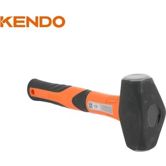  Кувалда KENDO 25323 с фиберглассовой рукояткой 1800 гр 