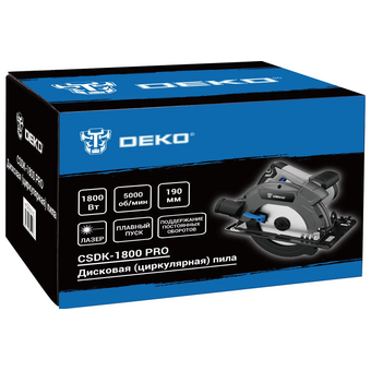  Пила циркулярная DEKO CSDK-1800 Pro (085-1152) 1800Вт 