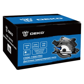  Циркулярная пила Deko CSDK-1500 Pro (085-1150) 