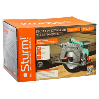  Пила циркулярная Sturm! CS51190 