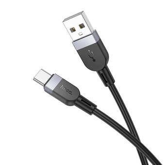  Дата-кабель HOCO X109 Energy silicone Type-CL-1M черный 
