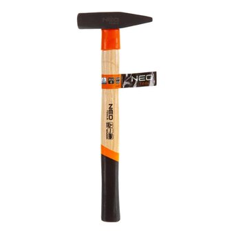  Молоток столярный NEO Tools 25-013 300 г, рукоятка из ясеня 