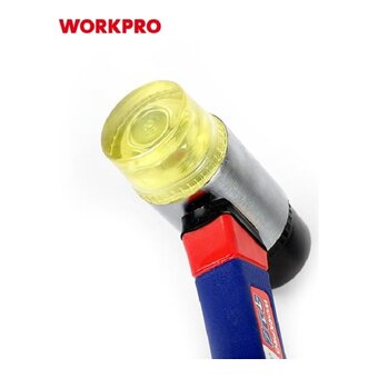  Молоток-киянка WORKPRO WP241036 двухсторонняя ПВХ пластик 