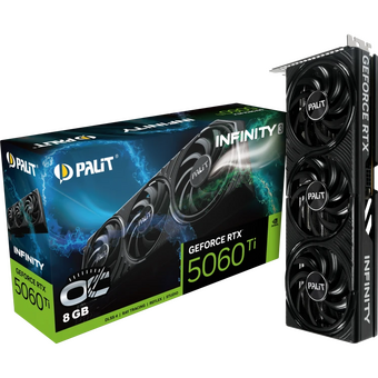  Видеокарта PALIT RTX5060Ti Infinity 3 OC 8GB (NE7506TS19P1-GB2062S) PCIE16 