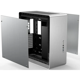  Корпус JONSBO UMX6S-A Silver без БП Midi-Tower, no fun, 2xUSB-A 3.2 + 2.0 1xUSB-C E-ATX, ATX, mITX 