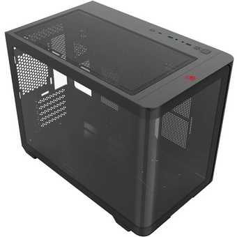  Корпус Bloody BD-CC112 черный без БП mATX 9x120mm 2xUSB3.0 audio bott PSU 