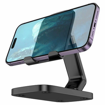  Настольная подставка HOCO HD8 Blackfish folding desktop stand black 