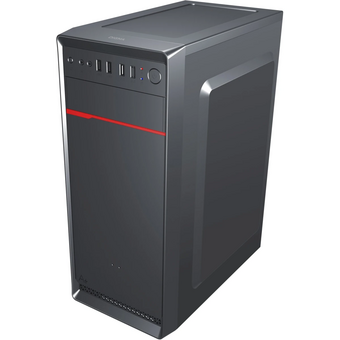  Корпус Digma DCC-MD302 черный без БП ATX 1x80mm 3x120mm 2xUSB2.0 2xUSB3.0 audio 