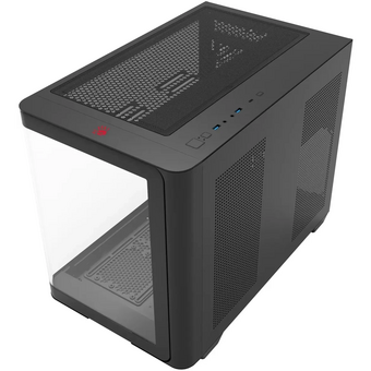  Корпус Bloody BD-CC112 черный без БП mATX 9x120mm 2xUSB3.0 audio bott PSU 