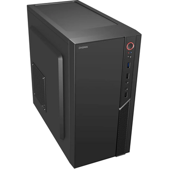  Корпус Digma DCC-MN306 черный без БП mATX 1x80mm 1x92mm 2x120mm 2xUSB2.0 1xUSB3.0 audio 