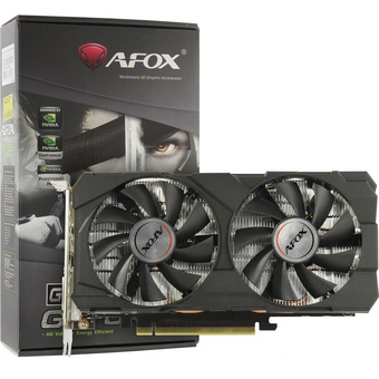  Видеокарта AFOX GTX1660 Super 6GB (AF1660S-6144D6H7-V2/V4) GDDR6 192bit DP/DV/HDMI ATX Dual Fan RTL 