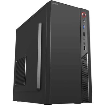  Корпус Digma DCC-MN306 черный без БП mATX 1x80mm 1x92mm 2x120mm 2xUSB2.0 1xUSB3.0 audio 