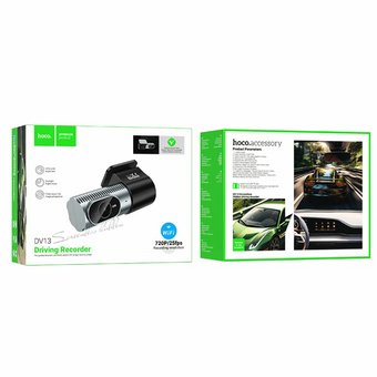  Видеорегистратор HOCO DV13 Screenless hidden driving recorder серый 