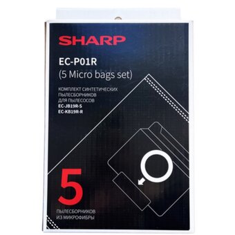  Комплект пылесборников SHARP ECP01R из микрофибры 