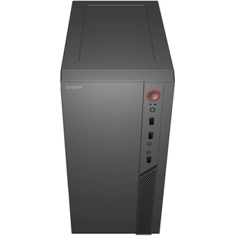  Корпус Digma DCC-MN306 черный без БП mATX 1x80mm 1x92mm 2x120mm 2xUSB2.0 1xUSB3.0 audio 