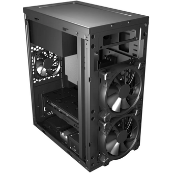  Корпус Digma DCC-MN306 черный без БП mATX 1x80mm 1x92mm 2x120mm 2xUSB2.0 1xUSB3.0 audio 