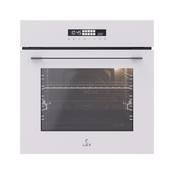  Духовой шкаф Lex EDS 1000 WH белый/серебристый 