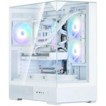  Корпус Zalman P40 Prism White MidiTower 