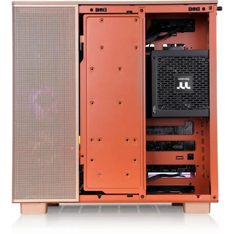  Корпус Thermaltake View 380 XL TG ARGB (CA-11E-00MGWN-00) Gravel Sand коричневый без БП E-ATX 2x120mm 2xUSB3.0 audio bott PSU 