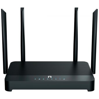  Роутер беспроводной Netis NX31 AX3000 10/100/1000BASE-TX черный 