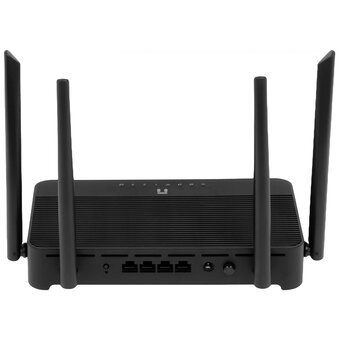  Роутер беспроводной Netis NX31 AX3000 10/100/1000BASE-TX черный 