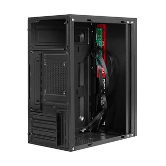  Корпус ExeGate BAA-403 (EX298159RUS) Minitower (mATX, без БП, 2*USB, HD Audio, черный) 