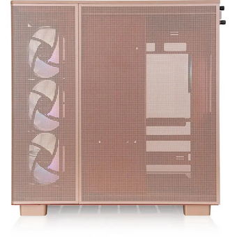  Корпус Thermaltake View 380 XL TG ARGB (CA-11E-00MGWN-00) Gravel Sand коричневый без БП E-ATX 2x120mm 2xUSB3.0 audio bott PSU 