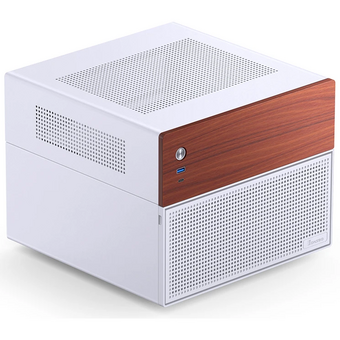  Корпус JONSBO N4 White без БП, mini-ITX, SFX, белый 