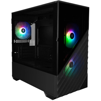  Корпус 1STPLAYER DK D7 ARGB Black (D7-BK-3F7) / mATX / 3x120mm ARGB fans 