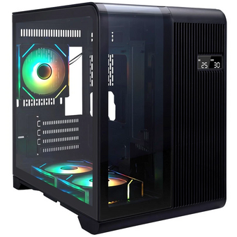  Корпус 1STPLAYER RT5 ARGB Black (RT5-BK-2FC7R-1FC7) / mATX / 3x120mm ARGB fans 