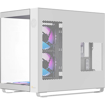  Корпус Ocypus Iota C70 WH ARGB, ATX, Type-C(3.1)*1, USB3.0*2, Bottom 3x120mm ARGB, Rear 1x120mm ARGB, MB side 2x120mm ARGB 