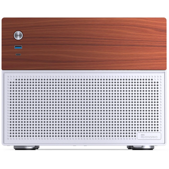  Корпус JONSBO N4 White без БП, mini-ITX, SFX, белый 