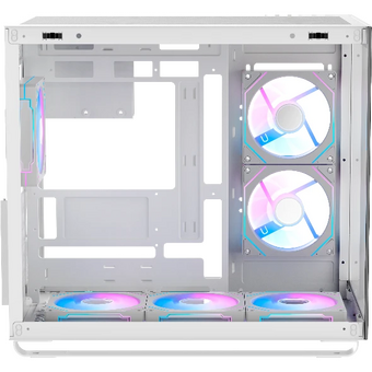  Корпус Ocypus Iota C70 WH ARGB, ATX, Type-C(3.1)*1, USB3.0*2, Bottom 3x120mm ARGB, Rear 1x120mm ARGB, MB side 2x120mm ARGB 
