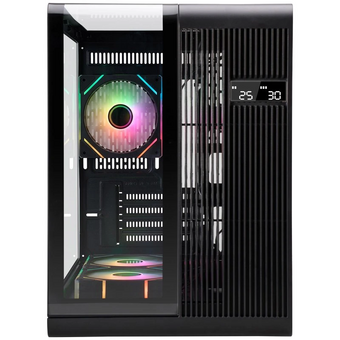  Корпус 1STPLAYER RT5 ARGB Black (RT5-BK-2FC7R-1FC7) / mATX / 3x120mm ARGB fans 