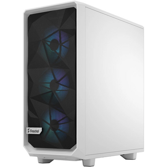  Корпус Fractal Design Meshify 2 Compact RGB TG Light Tint (FD-C-MES2C-08) без БП Midi-Tower, 4x120mm 2xUSB-A 3.2 + 1xUSB Type-C ATX 