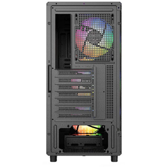  Корпус Powercase Mistral PA4B (CMPAB-L4), Tempered Glass, 4x 120mm FRGB Fans, чёрный, ATX 